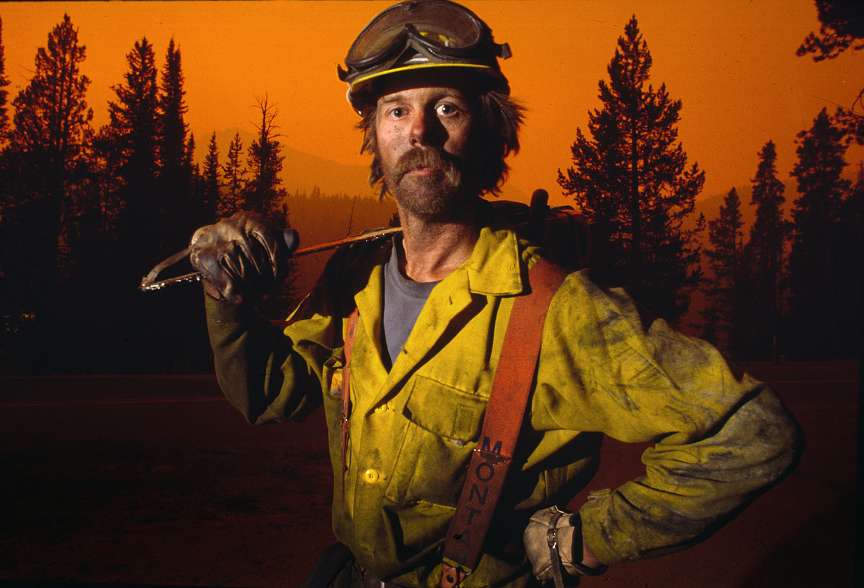Fire fighter Stephen Albers